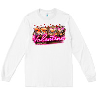 White be my valentine Long Sleeve Tee - HowdyJamesFarm