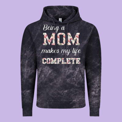 Being A Mom Makes My Life Complete For Dark Vintage Hoodie Designed By Bettercallsaul
