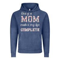 Vintage Denim Being A Mom Makes My Life Complete For dark Vintage Hoodie - Bettercallsaul