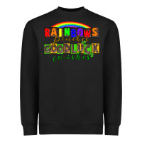 Black Rainbows pinches good luck wisher St. Patrick's Heavyweight Sweatshirt - CowGirlArtShop
