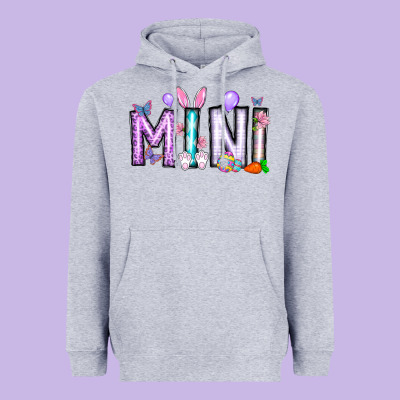 Easter Day Mini Heavyweight Hoodie Designed By Cowhidedigitalart
