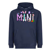 Navy easter day mini Heavyweight Hoodie - CowhideDigitalArt