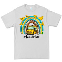Dove Grey bus driver rainbow Premium Tee - NancyCooperArtShop