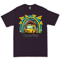 Plum bus driver rainbow Premium Tee - NancyCooperArtShop