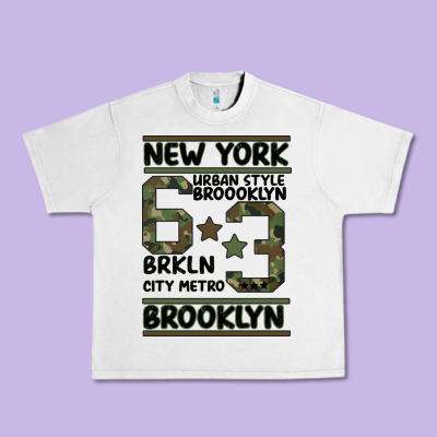 Newyork Brooklyn Urban Heavy Tee Designed By Bettercallsaul