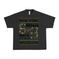 Pigment Black Newyork Brooklyn Urban Heavy Tee - Bettercallsaul