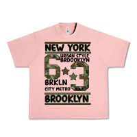 Salmon Newyork Brooklyn Urban Heavy Tee - Bettercallsaul