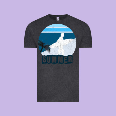 Summer Surf Vintage Tee Designed By Bettercallsaul