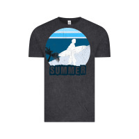 Vintage Black Summer Surf Vintage Tee - Bettercallsaul
