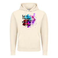 Vintage Artic Be a Flamingo in a Flock of Pigeons Vintage Hoodie - Bettercallsaul