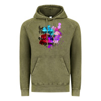 Vintage Olive Be a Flamingo in a Flock of Pigeons Vintage Hoodie - Bettercallsaul