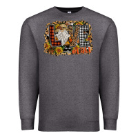 Charcoal Heather Love Fall Premium Sweatshirt - CowhideDigitalArt