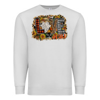 Dove Grey Love Fall Premium Sweatshirt - CowhideDigitalArt
