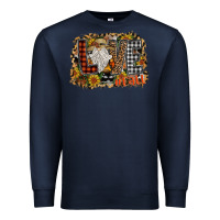 Navy Love Fall Premium Sweatshirt - CowhideDigitalArt