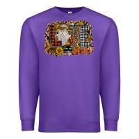 Purple Love Fall Premium Sweatshirt - CowhideDigitalArt