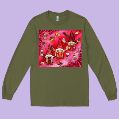 Gnomies With Food Elements Tumbler Hjf Long Sleeve Tee Designed By Howdyjamesfarm