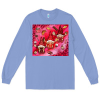 Colony Blue gnomies with food elements tumbler hjf Long Sleeve Tee - HowdyJamesFarm
