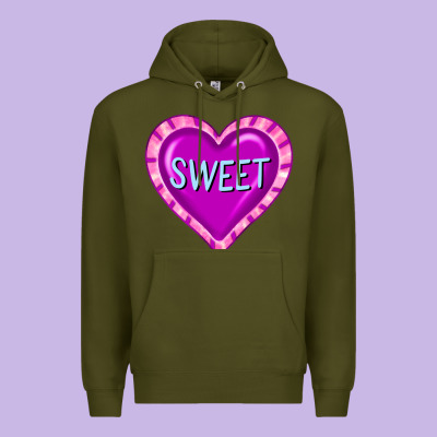 Valentine's Day Hearts Premium Hoodie Designed By Fadigitalartstudio