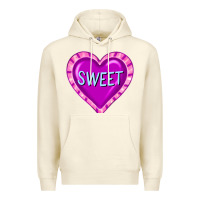 Sandshell valentine's day hearts Premium Hoodie - FaDigitalArtStudio