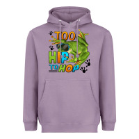 Lavender too hip to hop frog Heavyweight Hoodie - LillyAllenDesigns