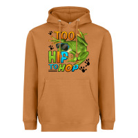 Meerkat too hip to hop frog Heavyweight Hoodie - LillyAllenDesigns