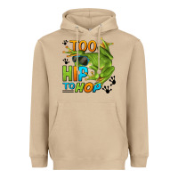 Mushroom too hip to hop frog Heavyweight Hoodie - LillyAllenDesigns