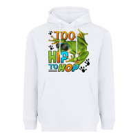 White too hip to hop frog Heavyweight Hoodie - LillyAllenDesigns