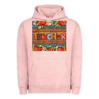 Pigment Salmon teacher and pens apples books leopard and tooled leather tumbler Urban Hoodie - Artiststas