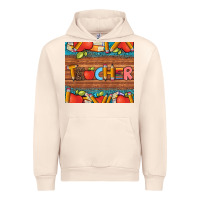 Sandshell teacher and pens apples books leopard and tooled leather tumbler Urban Hoodie - Artiststas