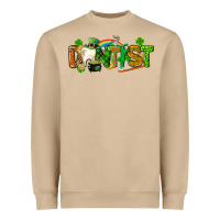 St. Patrick's Day Dentist Heavyweight Sweatshirt | Teevron