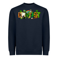Navy St. Patrick's Day Dentist Heavyweight Sweatshirt - CowGirlArtShop