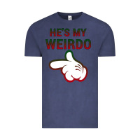Vintage Denim He's My Weirdo Galaxy Vintage Tee - Bettercallsaul