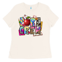 Bone para crew Ladies Tee - NancyCooperArtShop