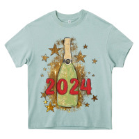 Arona sparkly champagne Heavy Core Tee - MaliasSmallBusiness