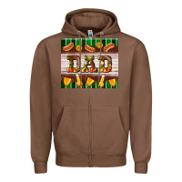 Chestnut Football Dad Tumbler Zipper Hoodie - BundleAndBundleShop
