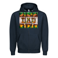 Navy Football Dad Tumbler Zipper Hoodie - BundleAndBundleShop