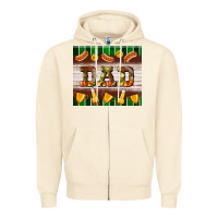 Sandshell Football Dad Tumbler Zipper Hoodie - BundleAndBundleShop