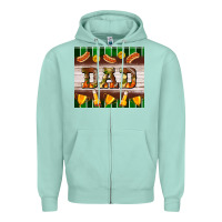 Seafoam Football Dad Tumbler Zipper Hoodie - BundleAndBundleShop