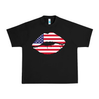 Black American lip Urban Heavy Tee - Bettercallsaul