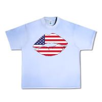 Grape Ice American lip Urban Heavy Tee - Bettercallsaul