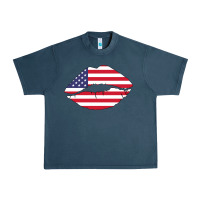 Midnight Navy American lip Urban Heavy Tee - Bettercallsaul