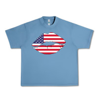 Pebble Blue American lip Urban Heavy Tee - Bettercallsaul