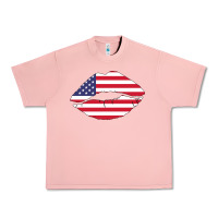 Salmon American lip Urban Heavy Tee - Bettercallsaul