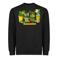Black St. Patrick's Day Teacher coffee cups Heavyweight Sweatshirt - HowdyJamesFarm