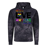 Cloud Black All For Love And Love For All Vintage Hoodie - Bettercallsaul