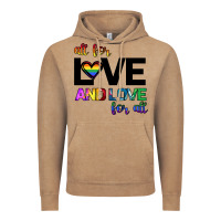 Vintage Coffee All For Love And Love For All Vintage Hoodie - Bettercallsaul