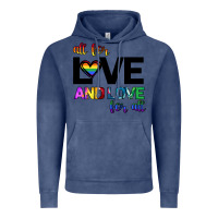 Vintage Denim All For Love And Love For All Vintage Hoodie - Bettercallsaul