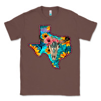 Chestnut Western Sunflower, Rose, Gemstsone, Turquoise Bull Skull Classic Tee - Bettercallsaul