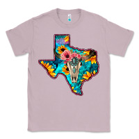 Lilac Western Sunflower, Rose, Gemstsone, Turquoise Bull Skull Classic Tee - Bettercallsaul