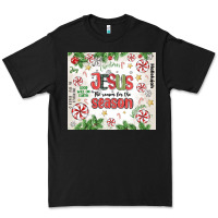 Black christian christmas  jesus the reason Premium Tee - MaliasSmallBusiness